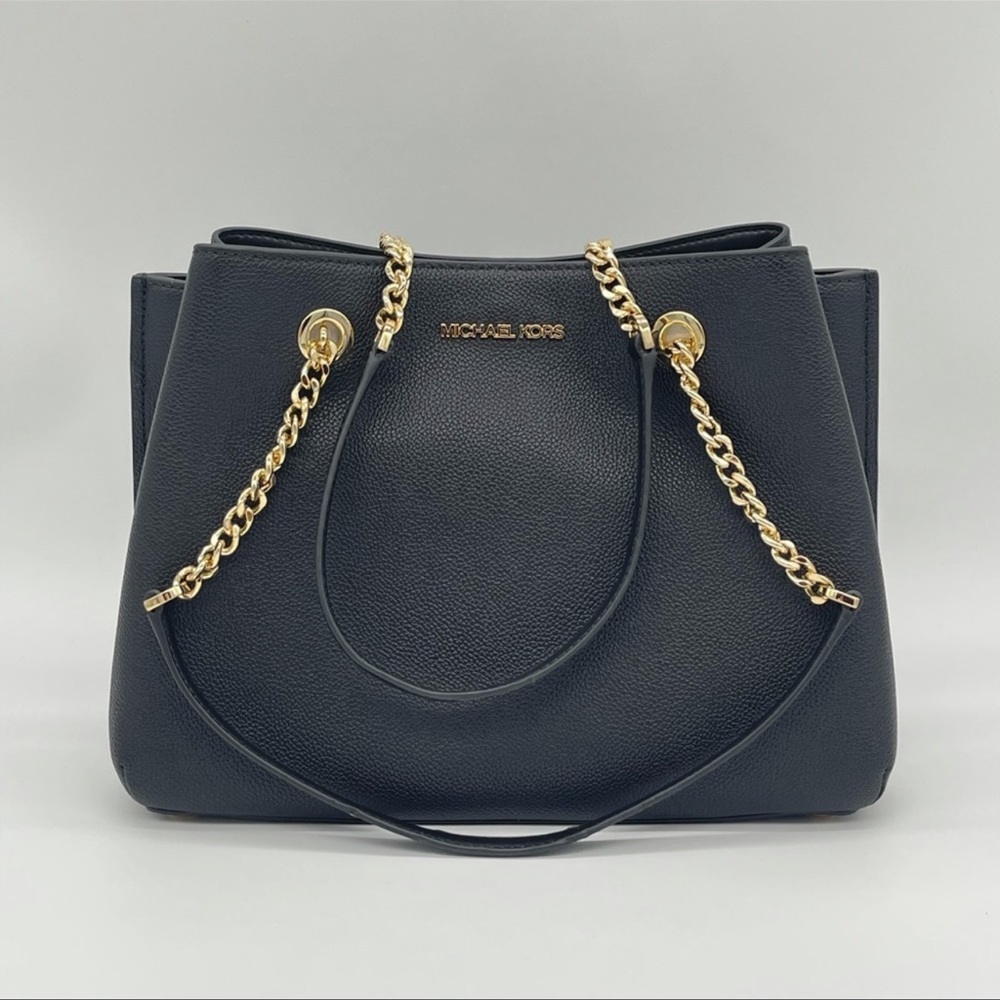 Michael Kors Large Long Drop Satchel Bag - Picture 3 of 12